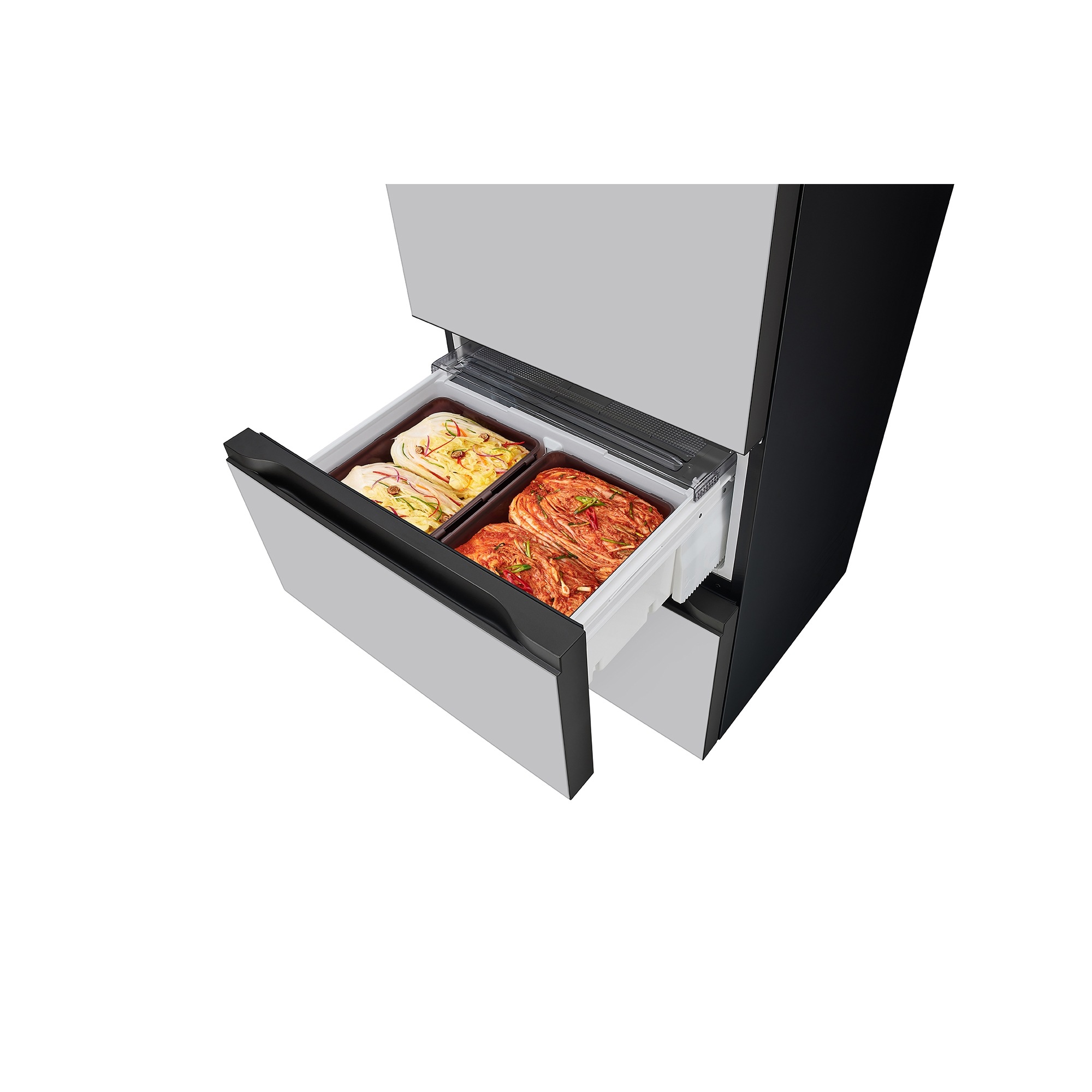 디오스 오브제컬렉션 김치톡톡 Fit & Max 냉장고 324L (메탈패널)