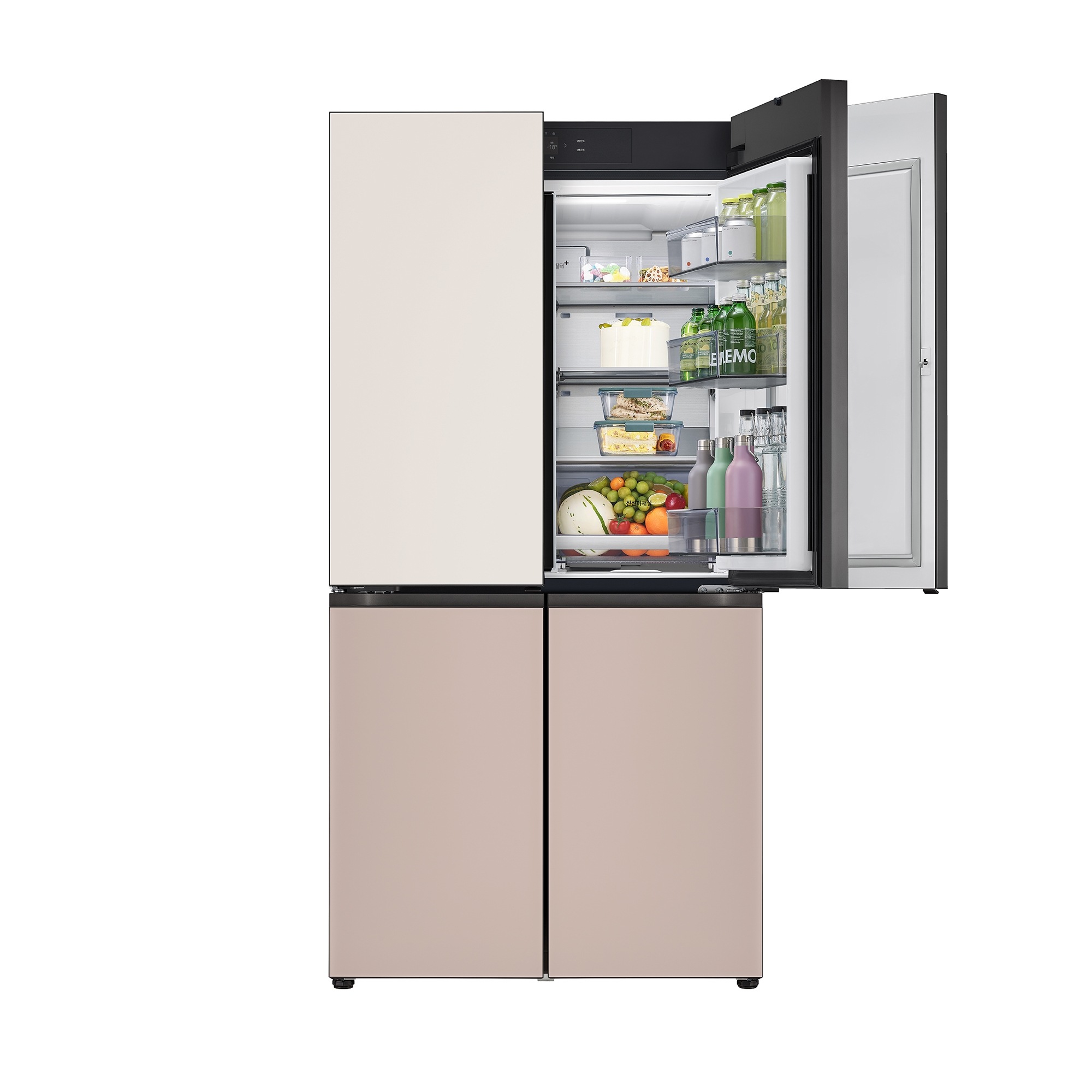 LG 디오스 AI 오브제컬렉션 더블매직스페이스 냉장고 871L (글라스패널)
