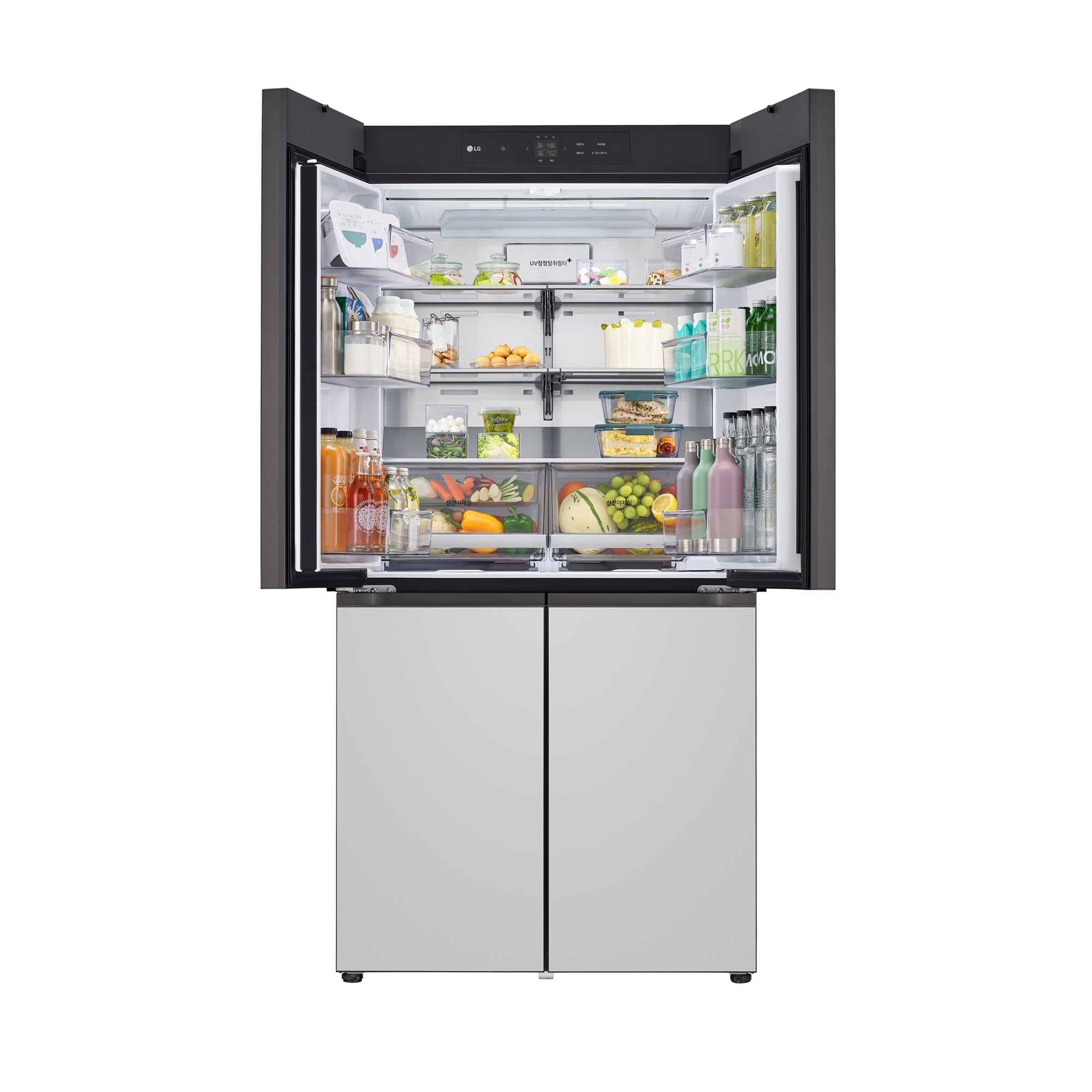 LG 디오스 오브제컬렉션 STEM 베이직 냉장고 601L 빌트인 (메탈패널)