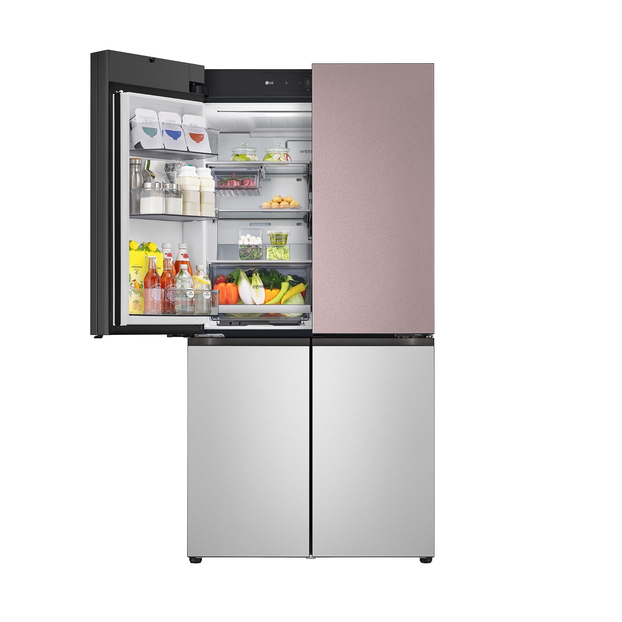 LG 디오스 AI 오브제컬렉션 더블매직스페이스 냉장고 871L (스톤패널)