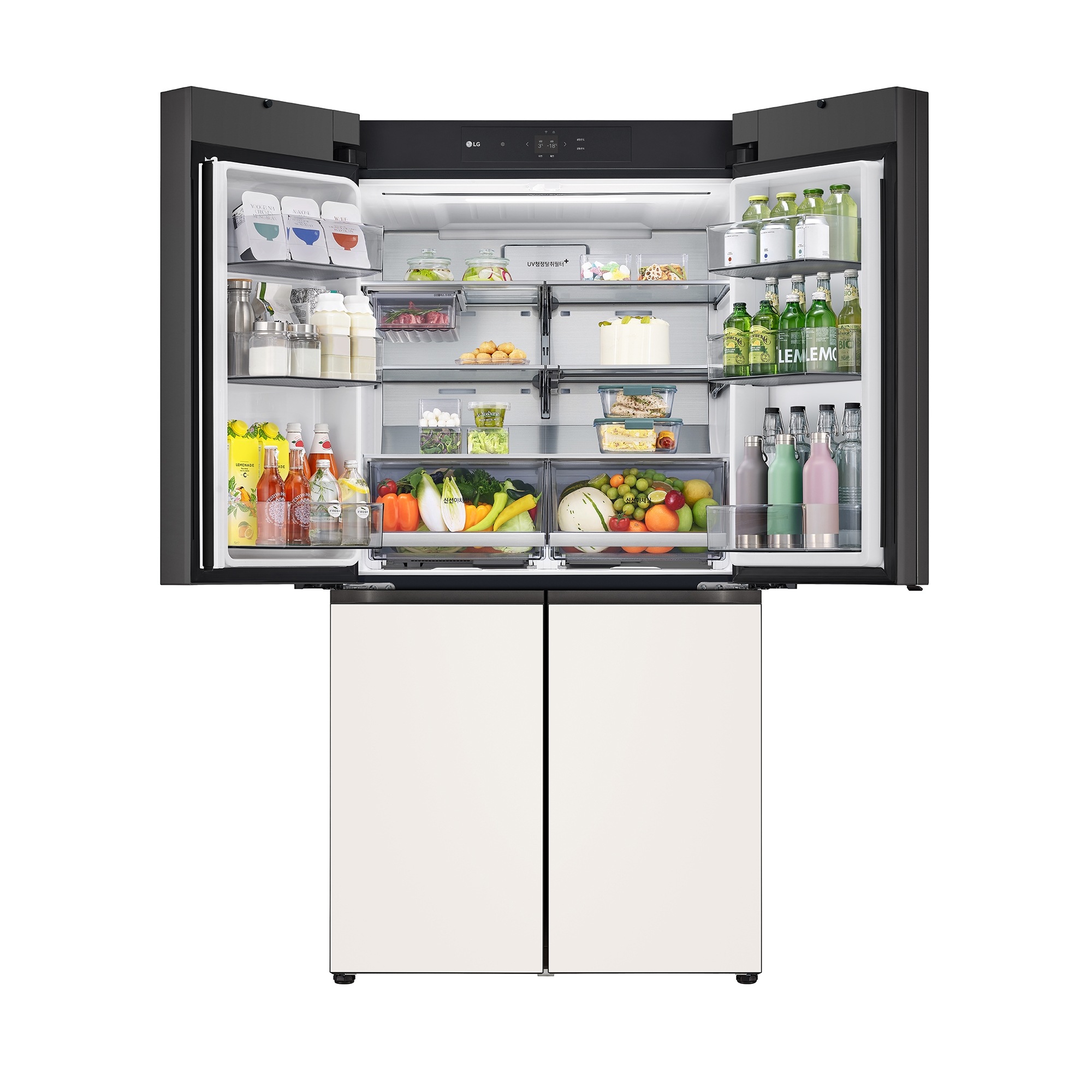 LG 디오스 AI 오브제컬렉션 매직스페이스 냉장고 871L (글라스패널)