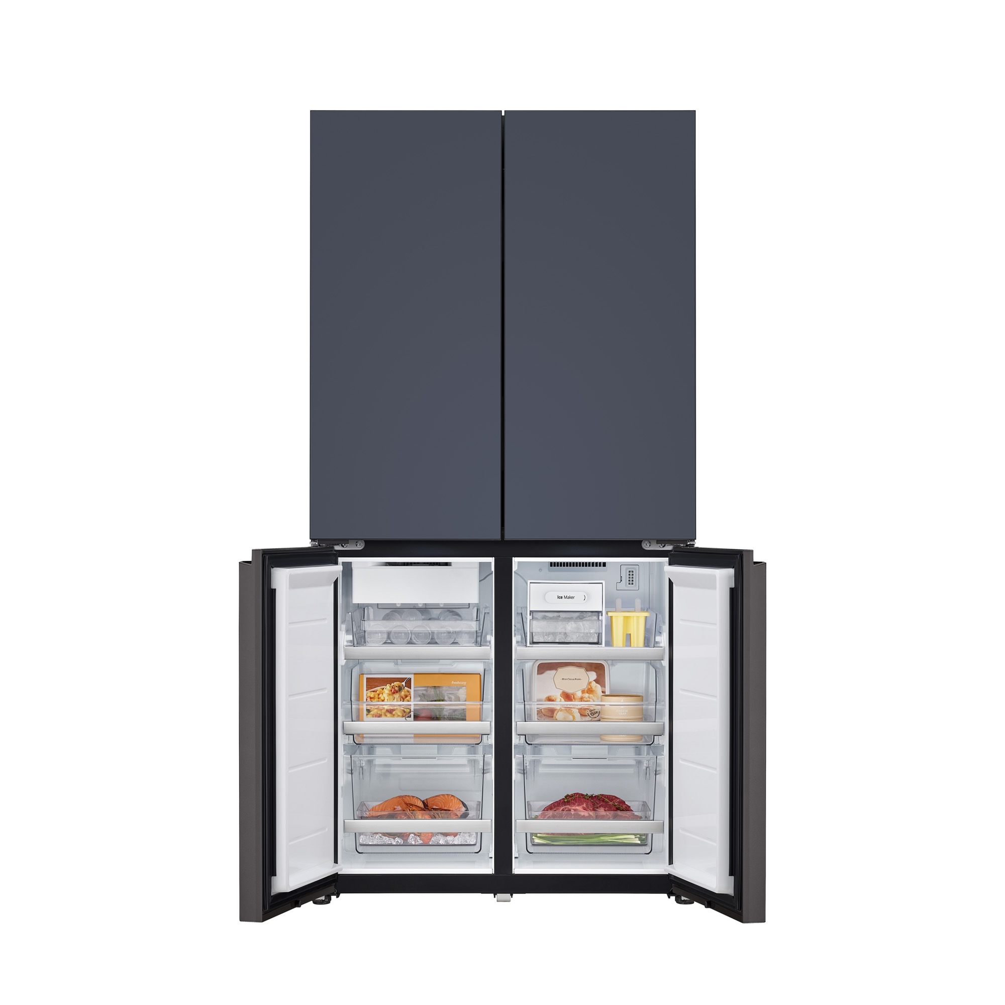 LG 디오스 오브제컬렉션 STEM 베이직 냉장고 601L 빌트인 (메탈패널)