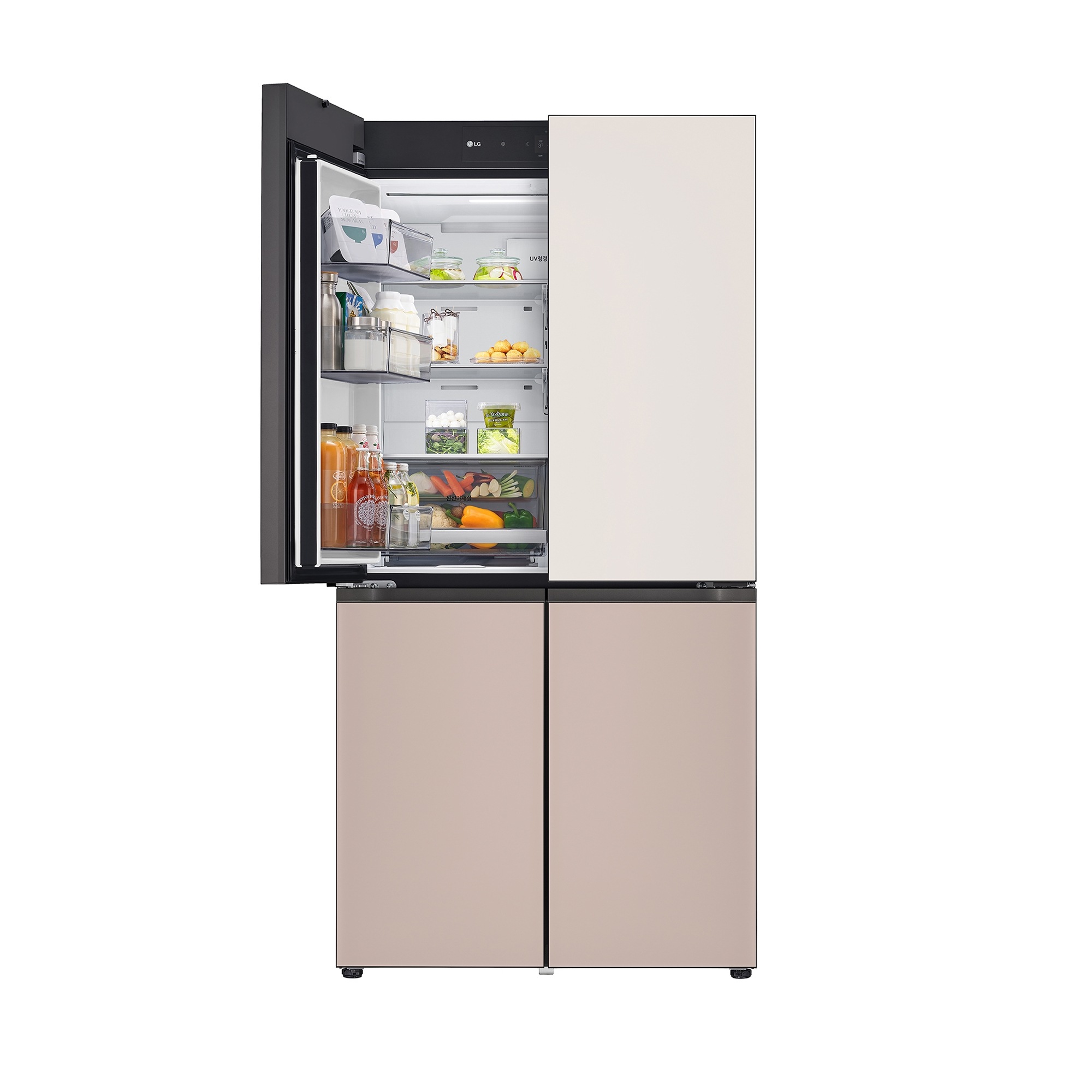 LG 디오스 오브제컬렉션 Fit + Max 냉장고 613L (메탈패널, 에너지효율 2등급)
