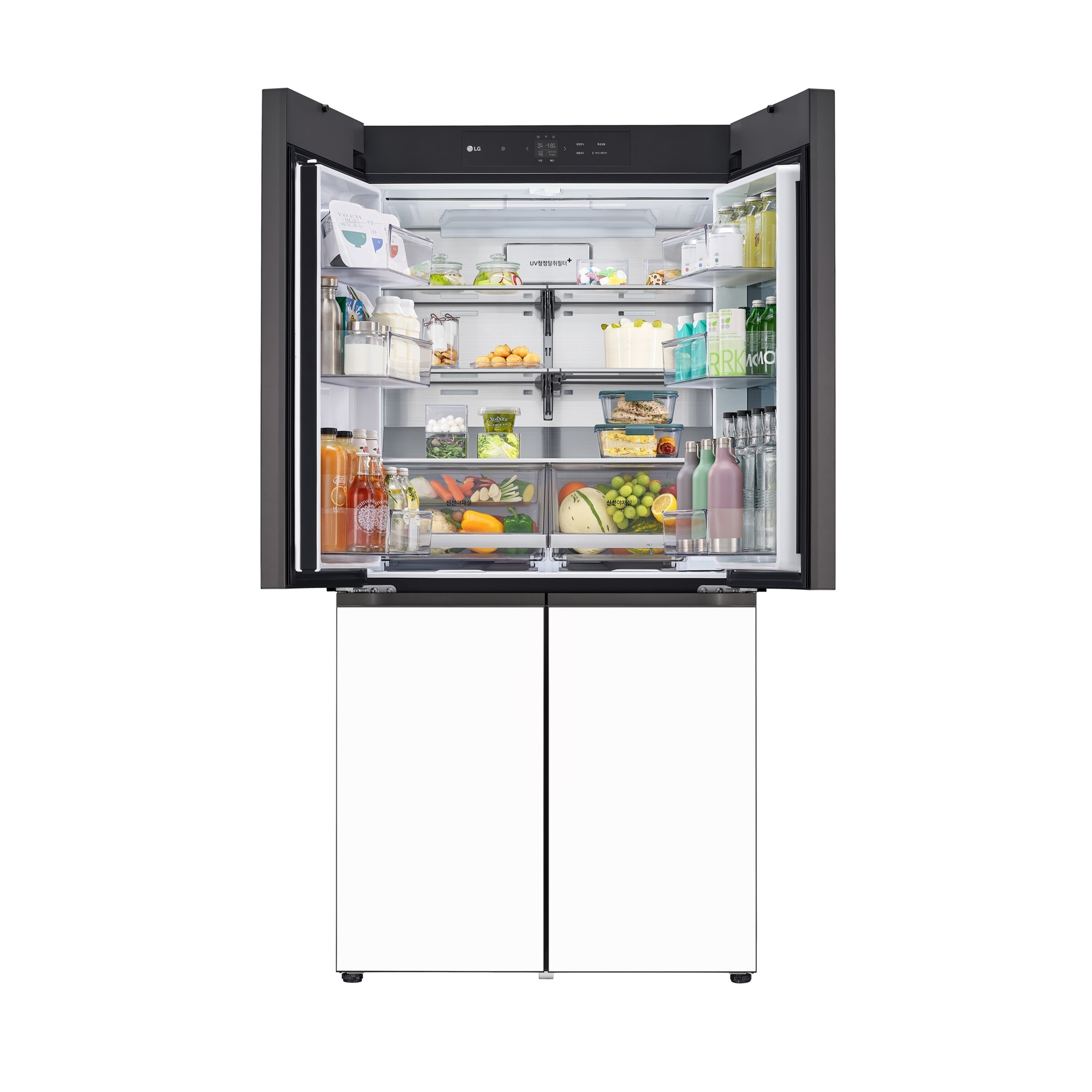 LG 디오스 오브제컬렉션 STEM 베이직 빌트인 냉장고 601L (글라스패널)