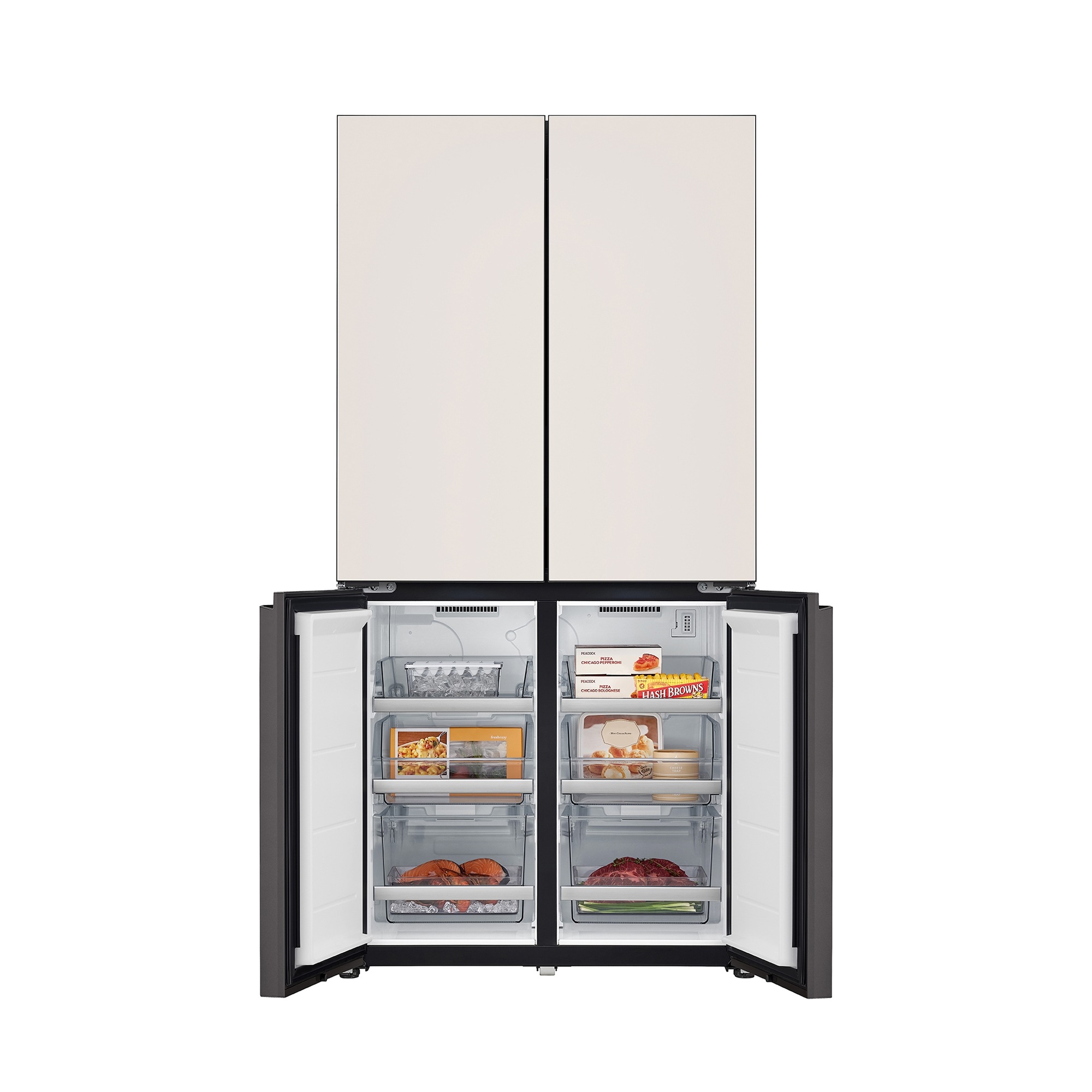 LG 디오스 오브제컬렉션 Fit + Max 냉장고 613L (메탈패널, 에너지효율 2등급)