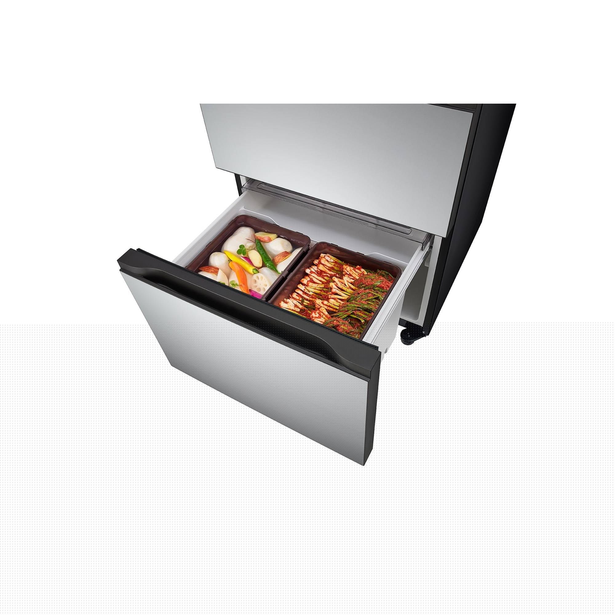 디오스 오브제컬렉션 김치톡톡 Fit & Max 324L (스테인리스 패널)