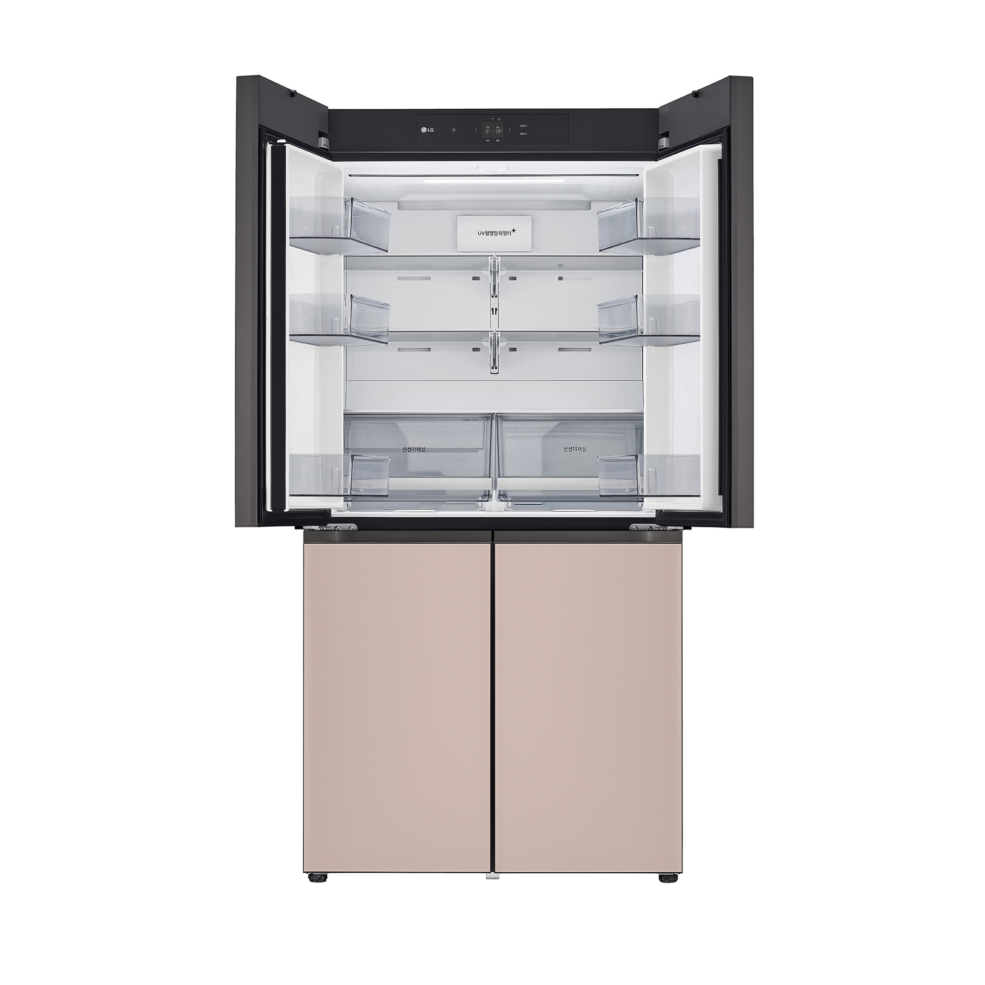 LG 디오스 오브제컬렉션 Fit + Max 냉장고 613L (메탈패널, 에너지효율 2등급)