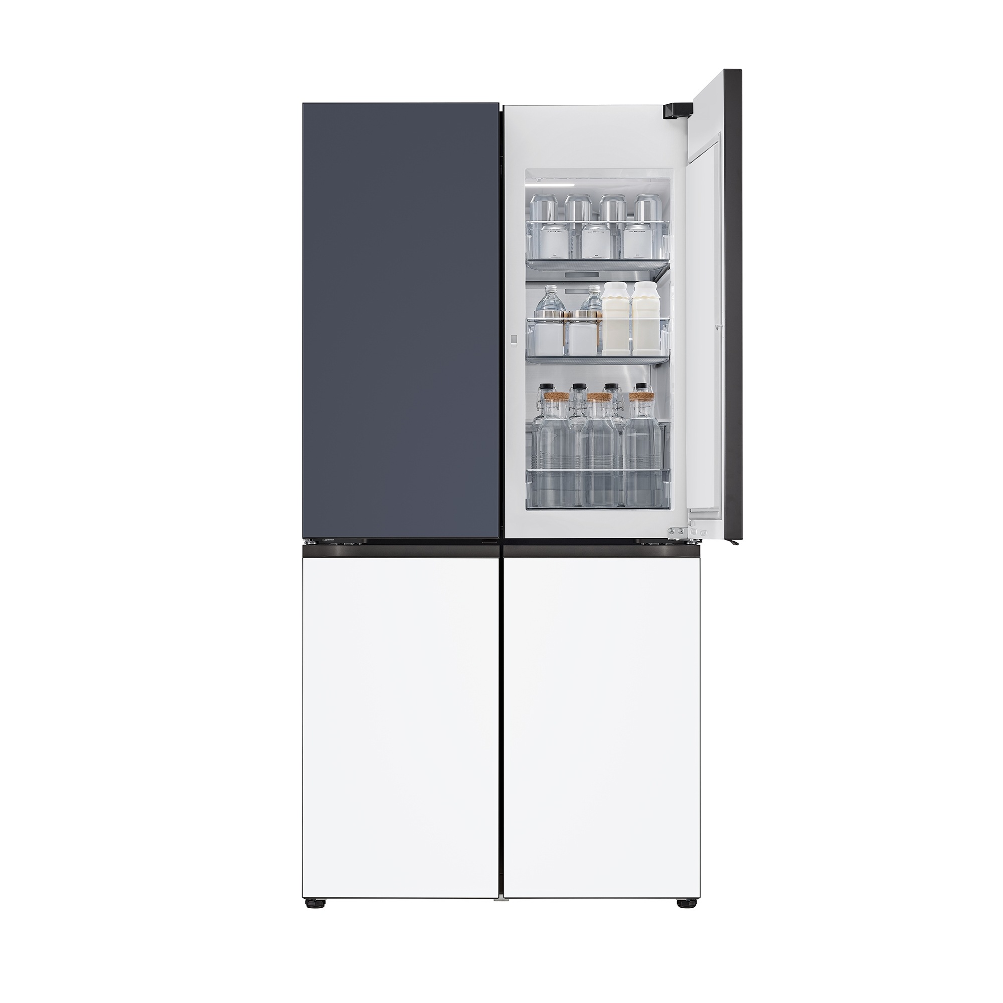 LG 디오스 AI 오브제컬렉션 더블매직스페이스 냉장고 871L (메탈패널)