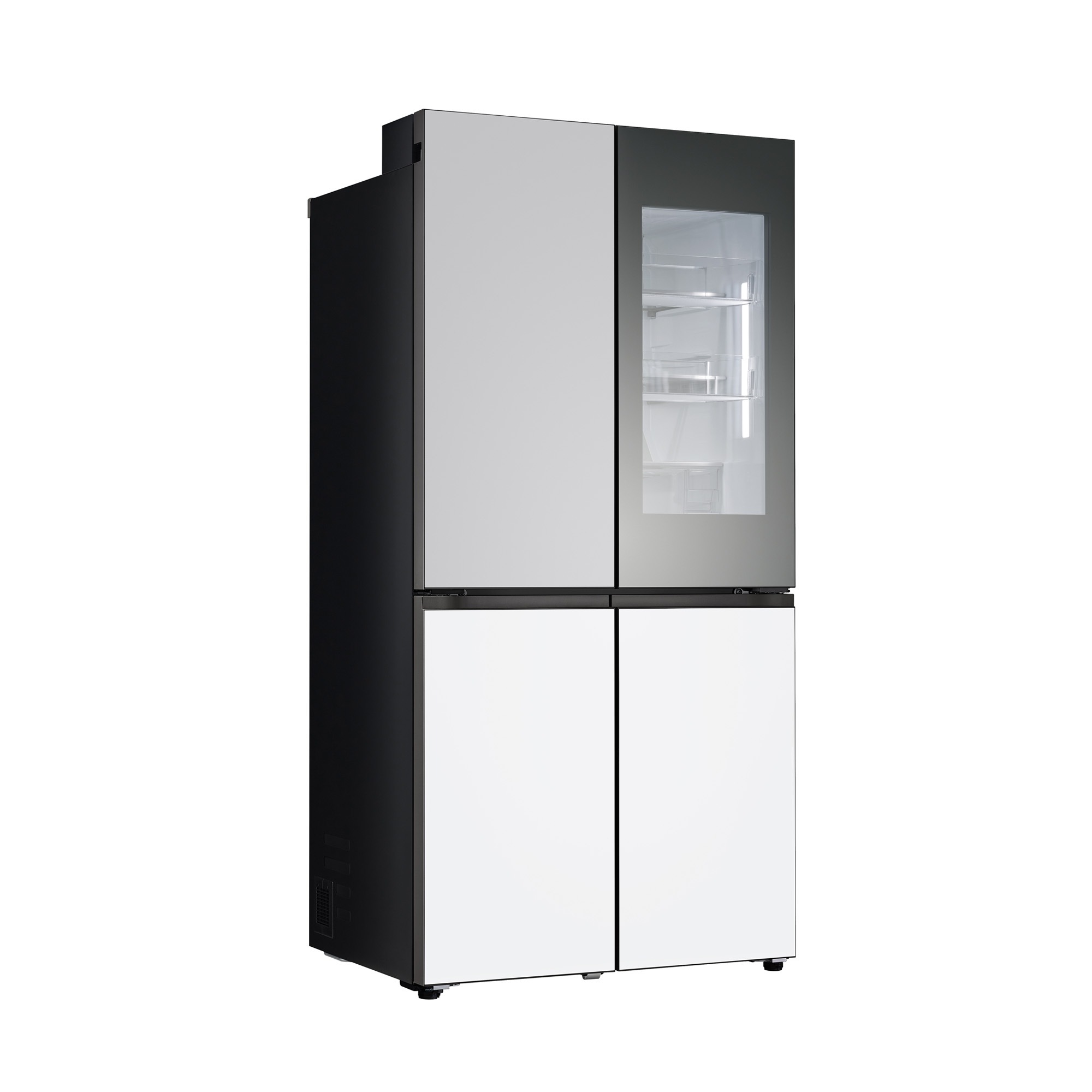 LG 디오스 오브제컬렉션 STEM 베이직 노크온 냉장고 601L 빌트인 (메탈패널)