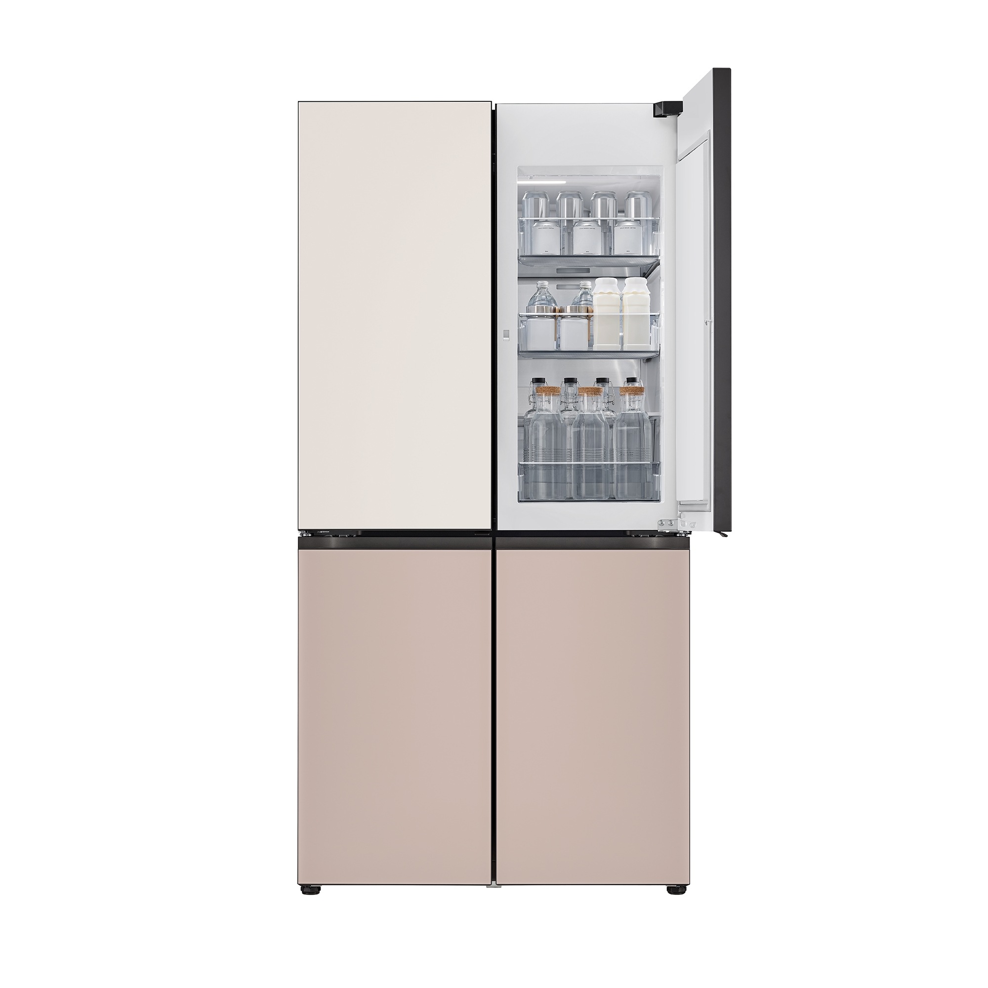 LG 디오스 AI 오브제컬렉션 더블매직스페이스 냉장고 871L (글라스패널)
