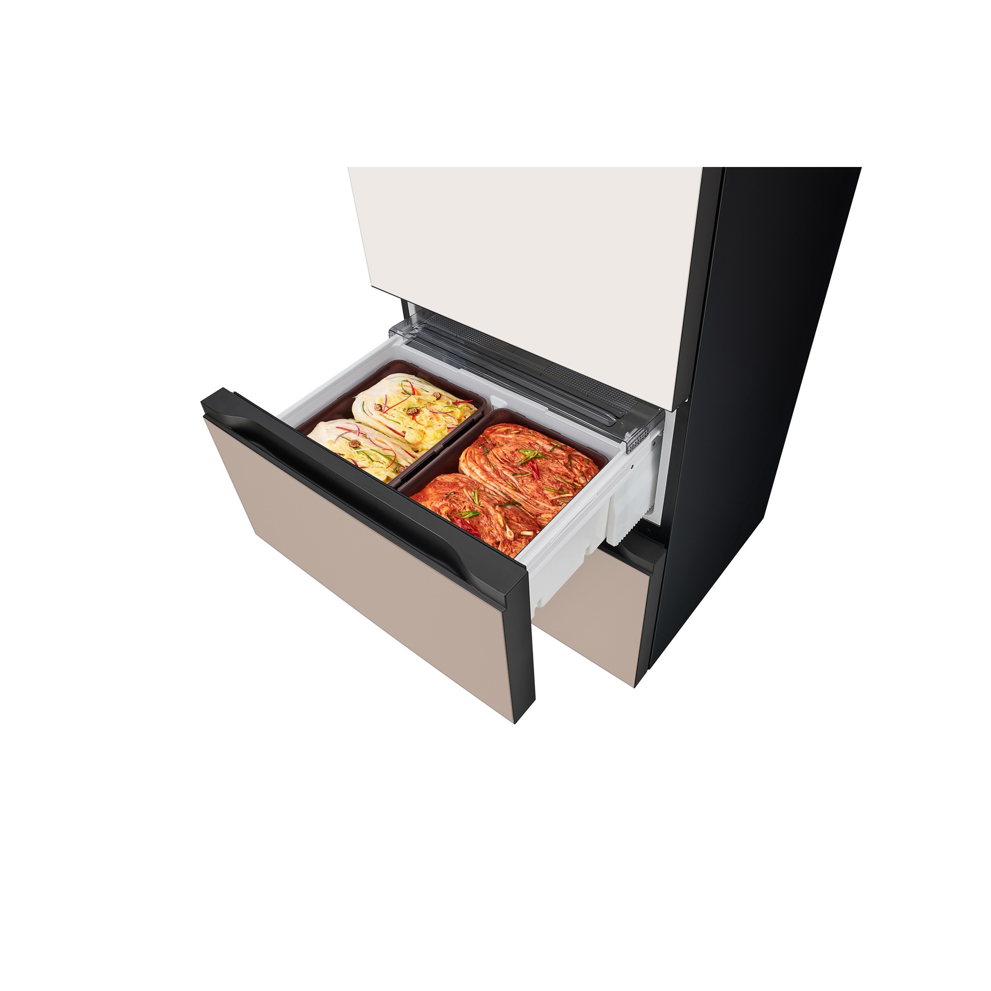 디오스 오브제컬렉션 김치톡톡 Fit & Max 냉장고 324L (글라스패널)