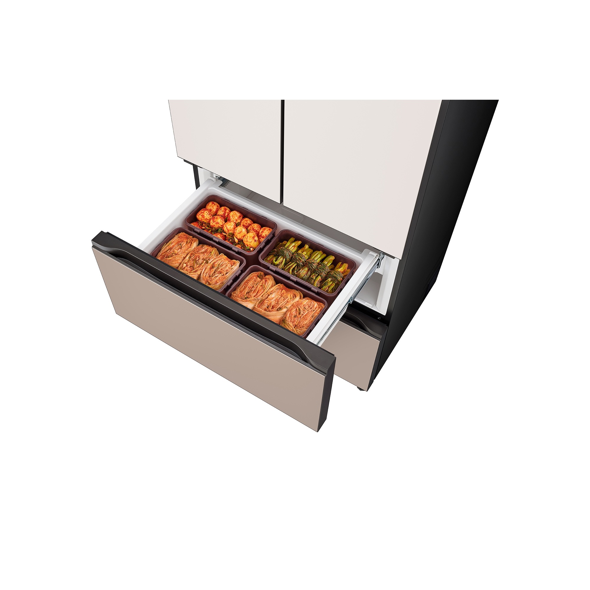 디오스 오브제컬렉션 김치톡톡 Fit & Max 김치냉장고 480L (글라스패널, 에너지효율 3등급, 김치통 개수 6개, 칸칸탈취)