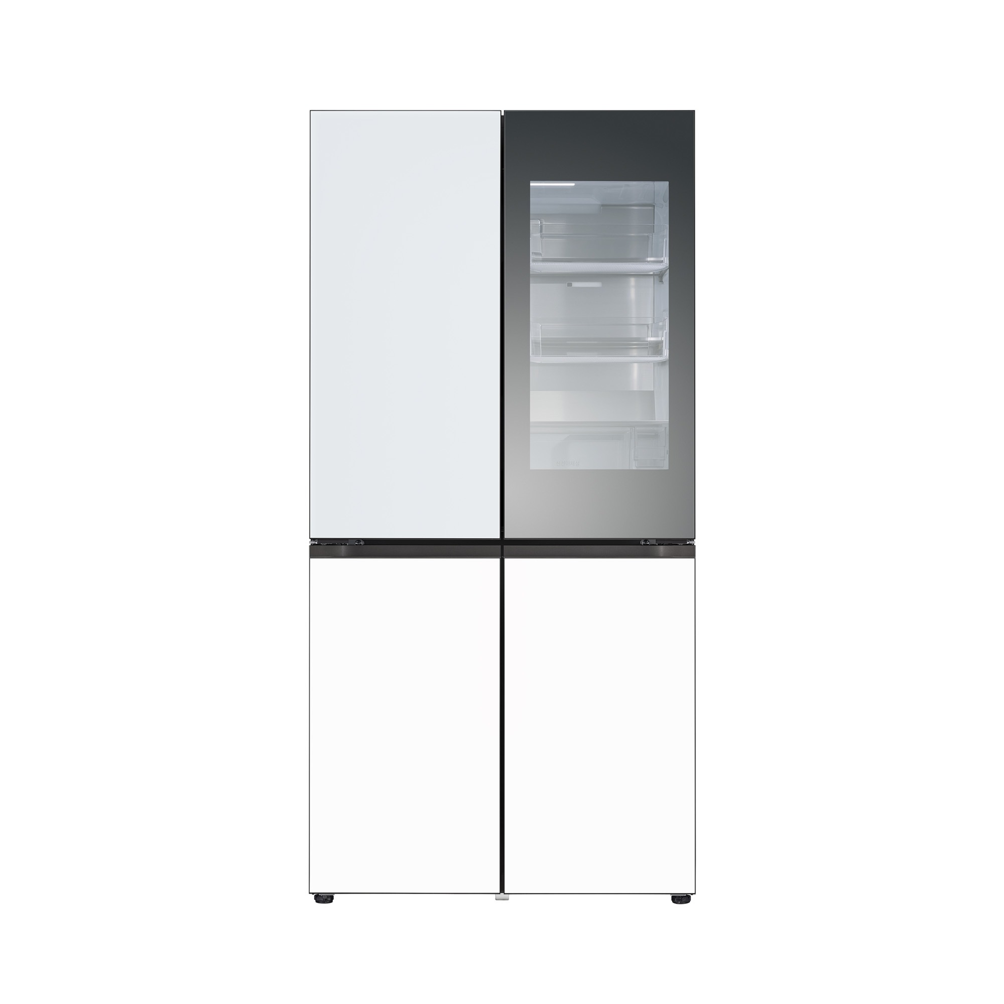 LG 디오스 오브제컬렉션 STEM 베이직 빌트인 냉장고 601L (글라스패널)