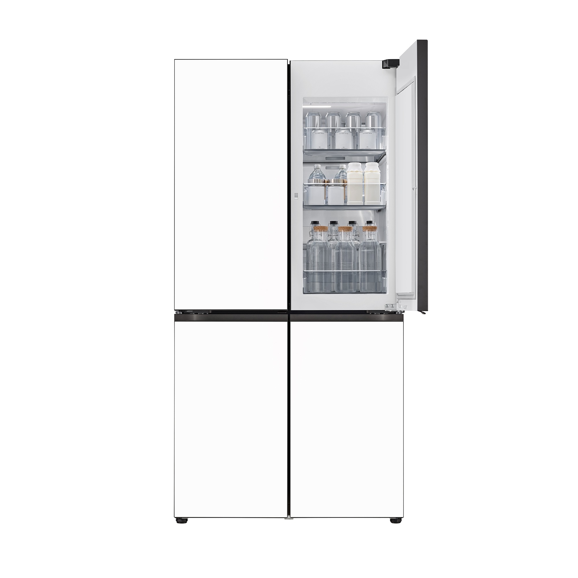 LG 디오스 AI 오브제컬렉션 더블매직스페이스 냉장고 871L (글라스패널)