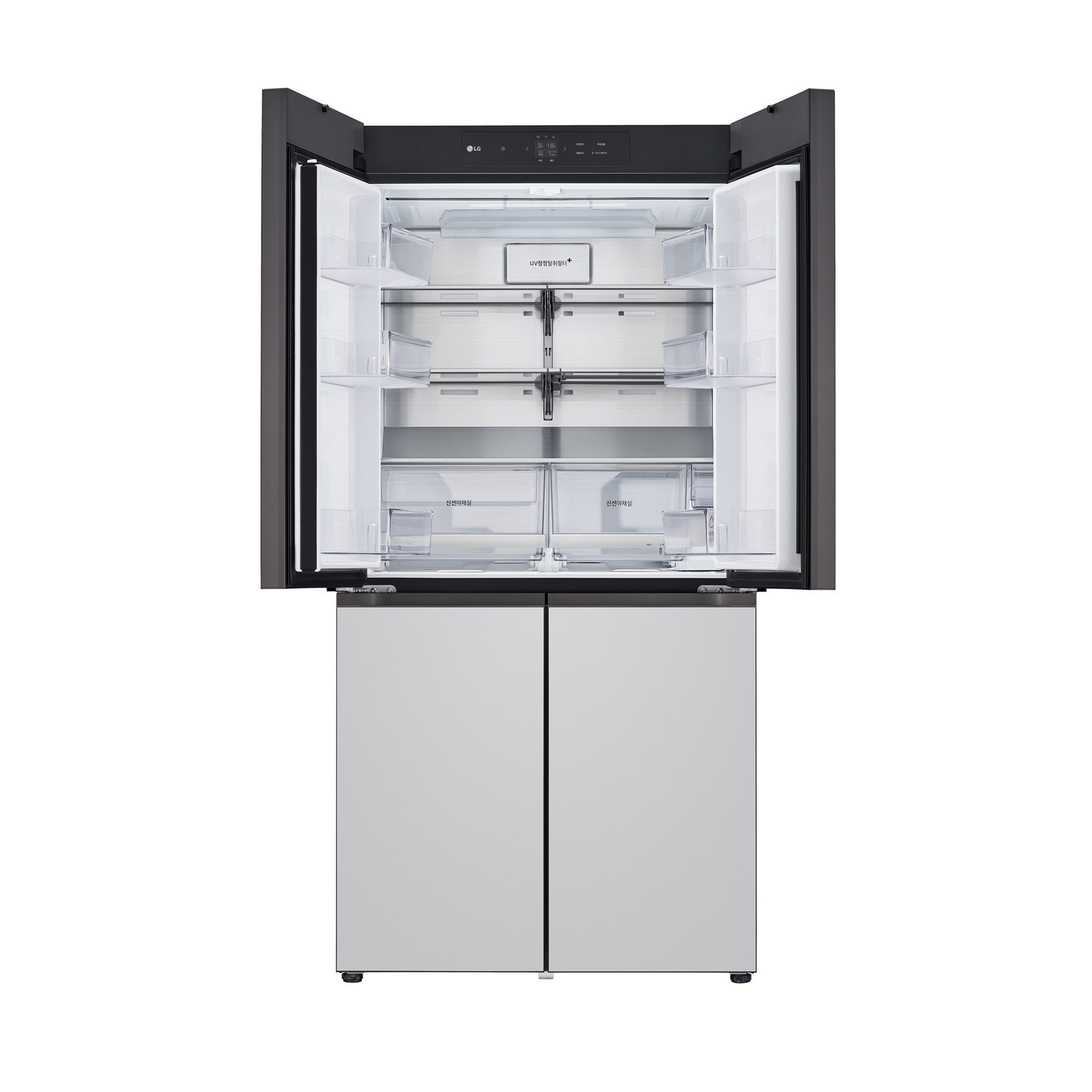 LG 디오스 오브제컬렉션 STEM 베이직 냉장고 601L 빌트인 (메탈패널)