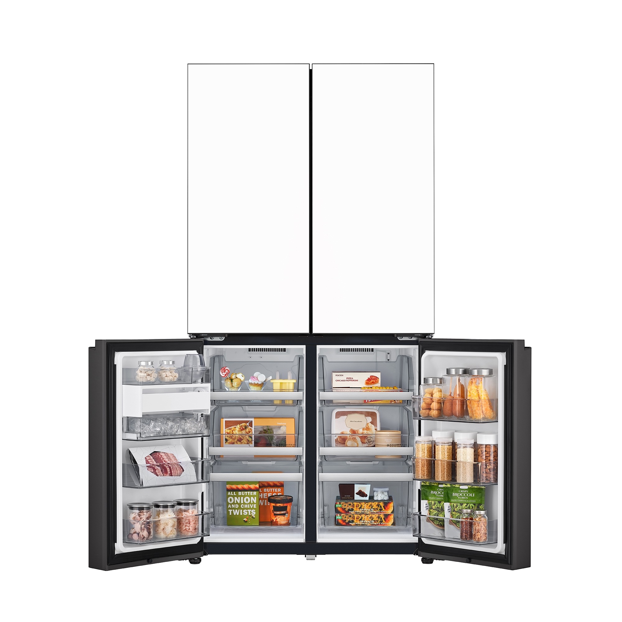 LG 디오스 AI 오브제컬렉션 더블매직스페이스 냉장고 871L (글라스패널)