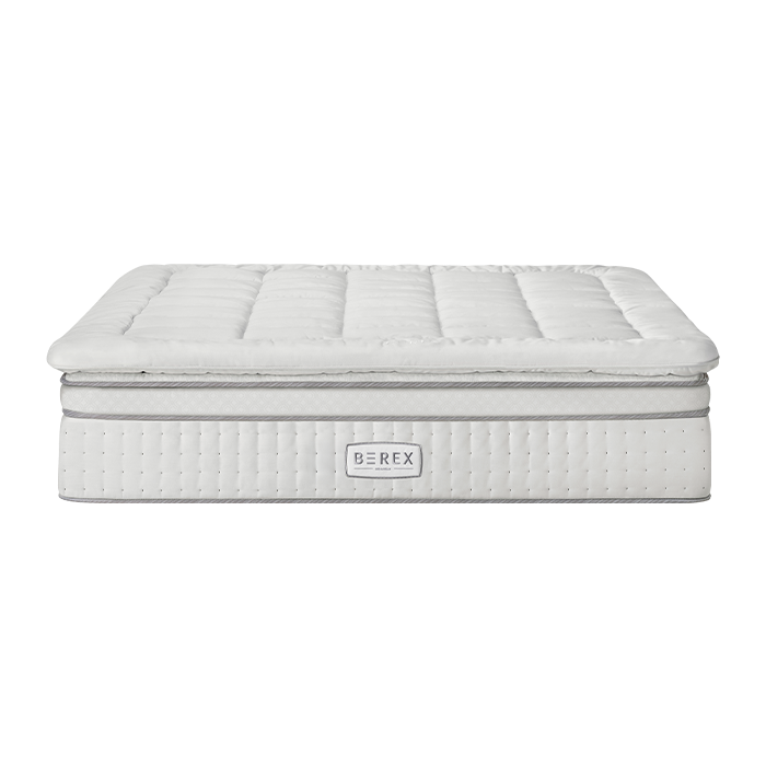 BEREX 시그니처 파이어쉴드 매트리스 라지킹 (탑퍼형) - 화이트