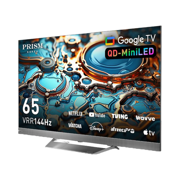 2024 QD-Mini LED TV 65인치 (구글 스마트 TV, 사운드바 일체형)
