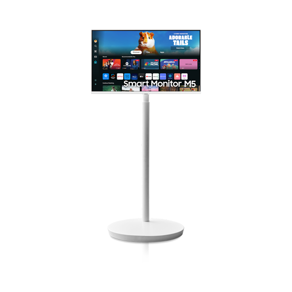 2024 M5 스마트 모니터 무빙스탠드 32인치 + 이동형스탠드