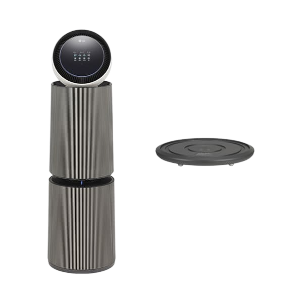 퓨리케어 AI 오브제컬렉션 360˚ M7 공기청정기 34평형 + 무빙휠 세트