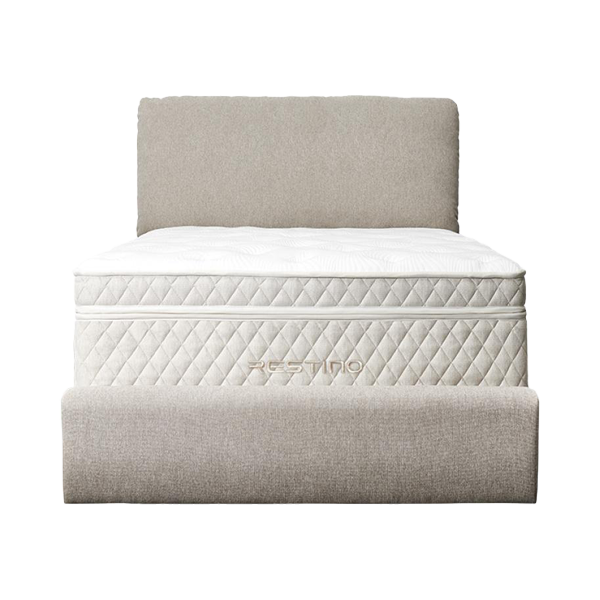 레스티노 프레임 슈퍼싱글(SS) (헤드보드 탈부착 가능, 24년 10월 출시) - 무드베이지