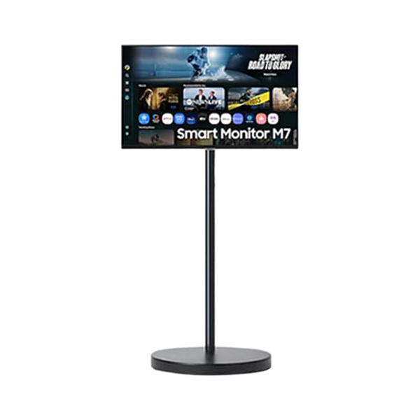 2025 M7 스마트 4K 모니터 무빙스탠드 32인치 + 이동형스탠드	
