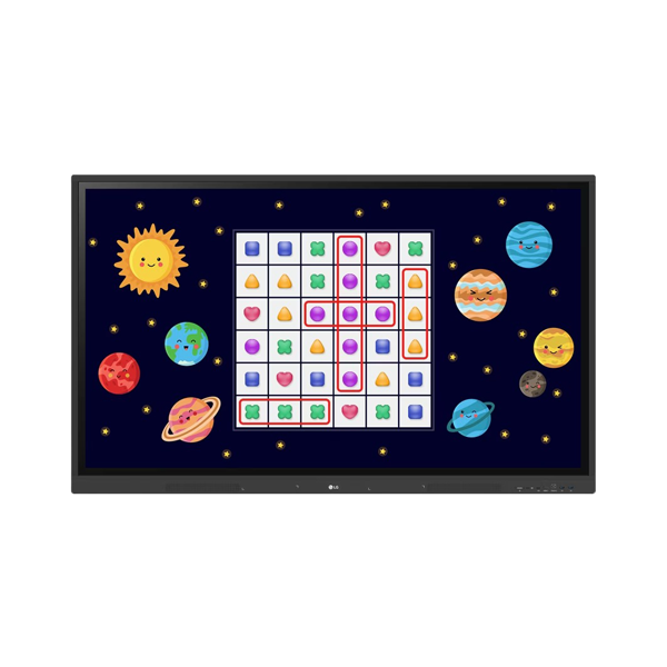 전자칠판 75인치 (이동형 스탠드)