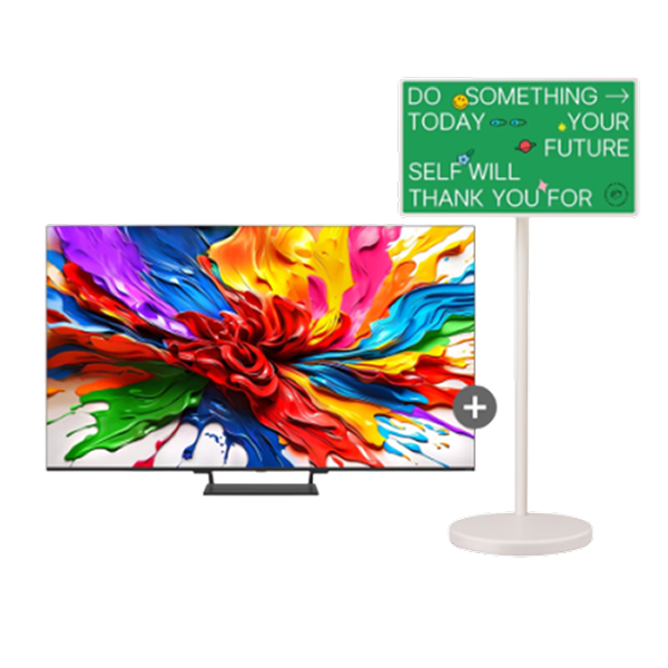 2025 QNED evo AI TV 75인치 스탠드/벽걸이형 + 2025 스탠바이미2 TV 27인치