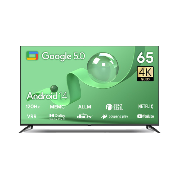 2024 QLED TV 65인치 (스마트 구글 5.0, OS 안드로이드 14)