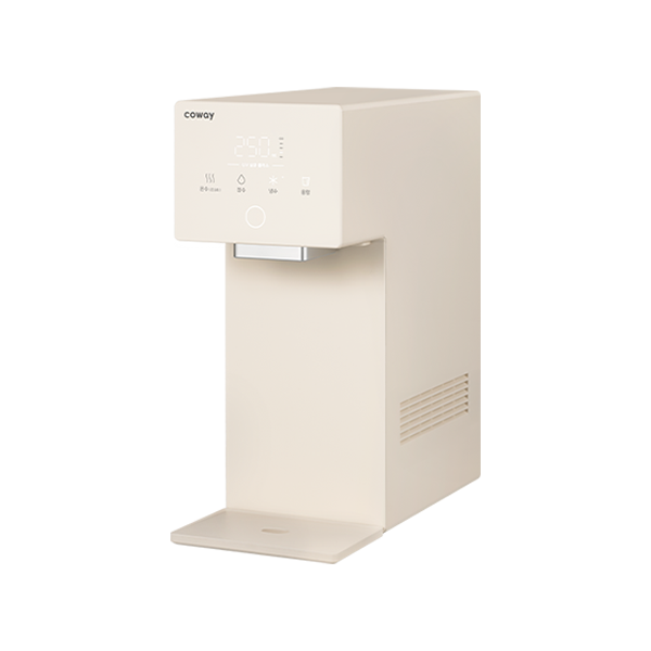 아이콘3 냉온정 정수기 - 크림베이지