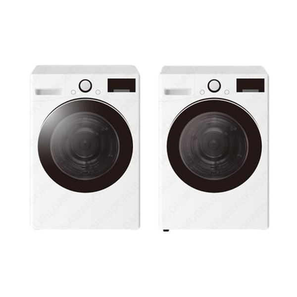 트롬 세탁기 24kg + 건조기 19kg - 화이트